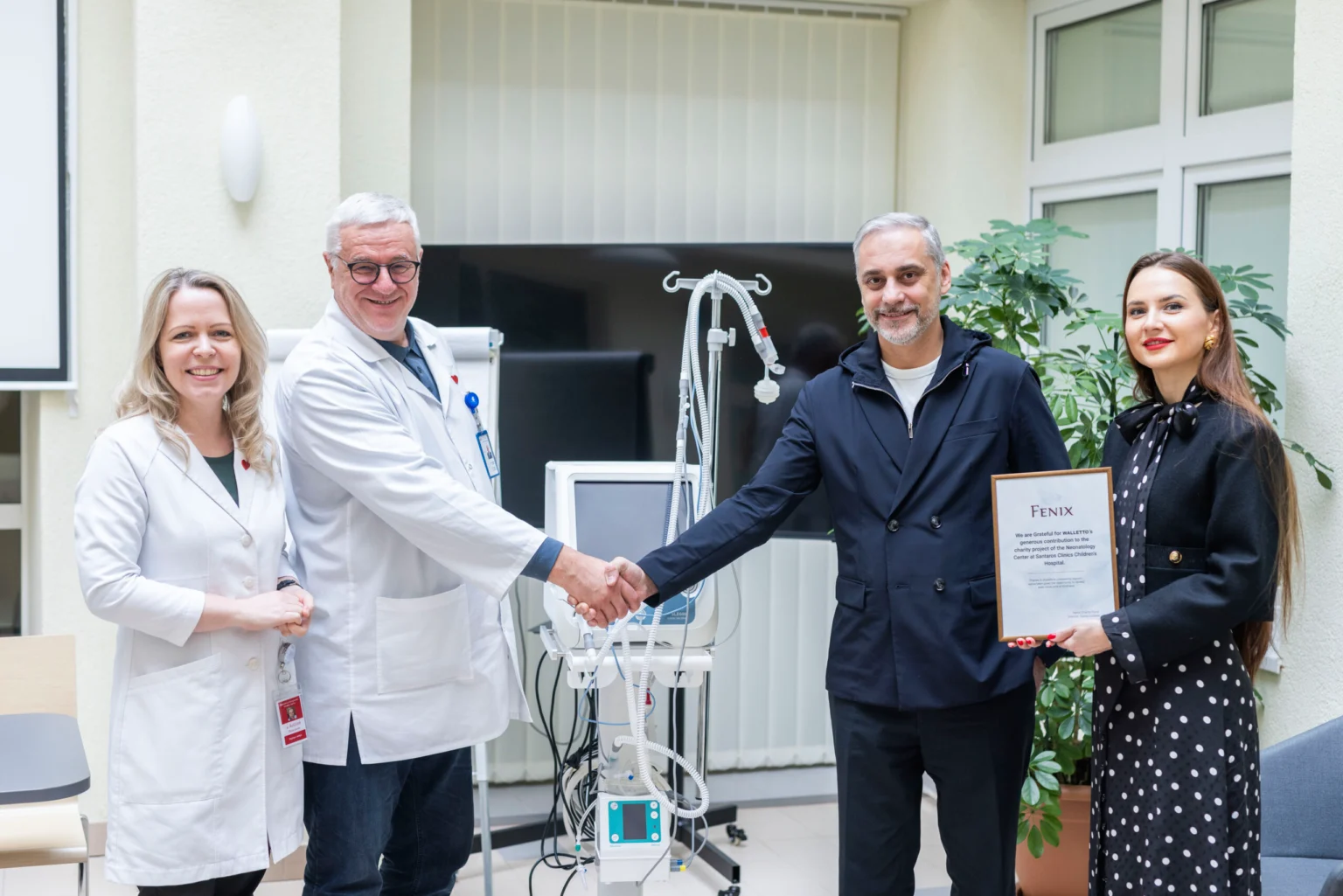 Successful Completion: The Neonatology Center of Vilnius University Hospital Santaros Klinikos Has Received New Modern Equipment